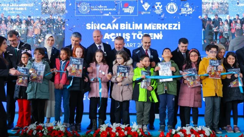 Sincan Bilim Merkezi açıldı