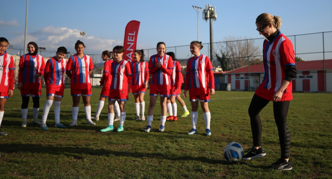 Yeşil sahalarda kadın dayanışması