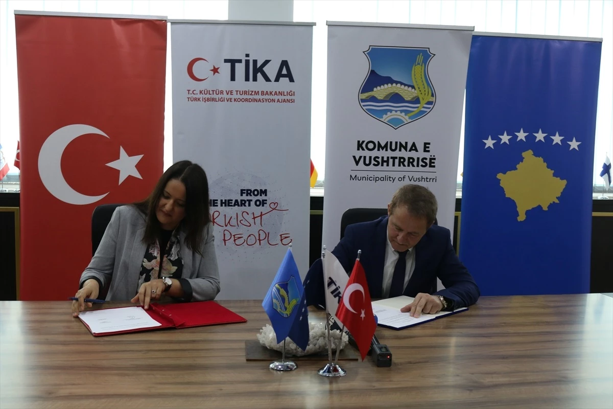 Kosova’nın Vıçıtırın Belediyesi ile TİKA arasında tarımsal mekanizasyon projesi imzalandı