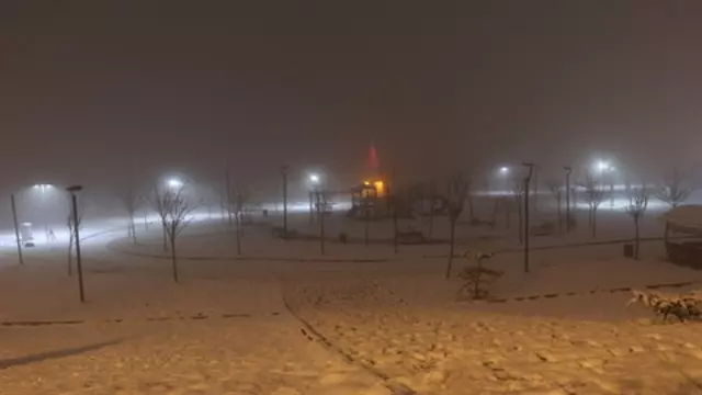 Ankara’da kar yağışı! Gece saatlerinde etkili oldu, yer yer tipiye döndü