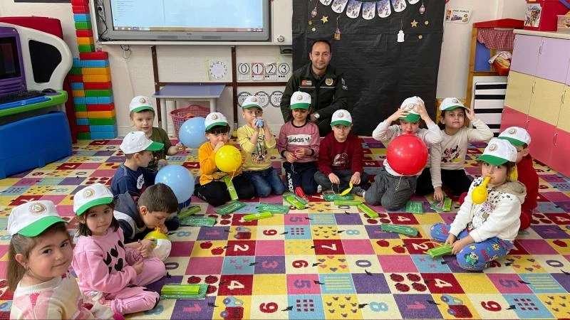 Kütahya’da öğrencilere orman sevgisi ve doğayı korumanın önemi anlatıldı
