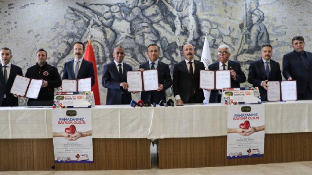 Gaziantep’te “Bakkal Kart”la ramazanda 50 bin ihtiyaç sahibi aileye ulaşılacak