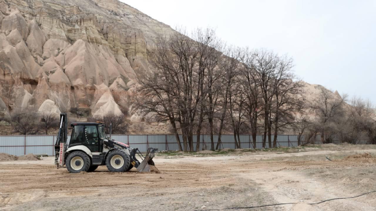 Kapadokya’daki Zelve Ören Yeri’ne turist karşılama merkezi yapılıyor