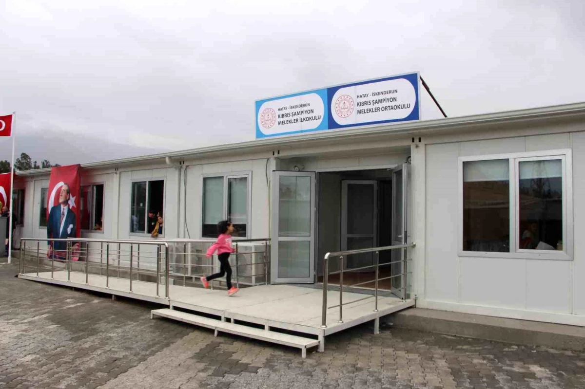 KKTC Cumhurbaşkanı Ersin Tatar, Hatay’da okul açılışına katıldı