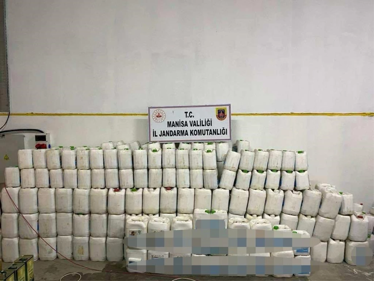 Manisa’da Sahte Zeytinyağı Operasyonu: Yüzlerce Litre Sahte Zeytinyağı Ele Geçirildi