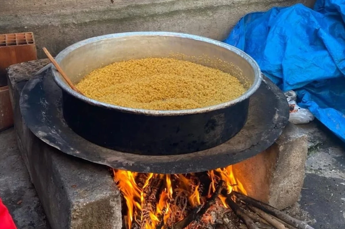 Çorum’un Laçin ilçesinde Çiğdem Aşı Şenliği düzenlendi