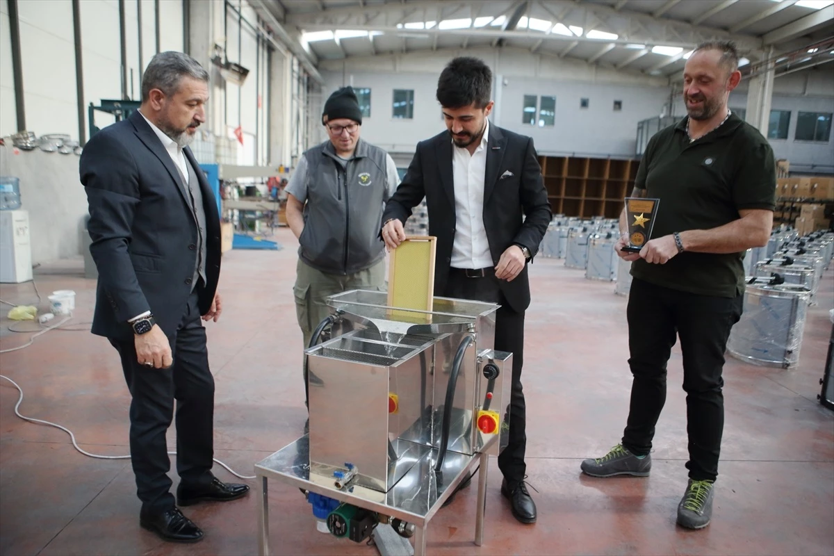 Çorum’da Arıcılık Sektörüne Yönelik İnovasyon Ödüllü Makine Üretimi