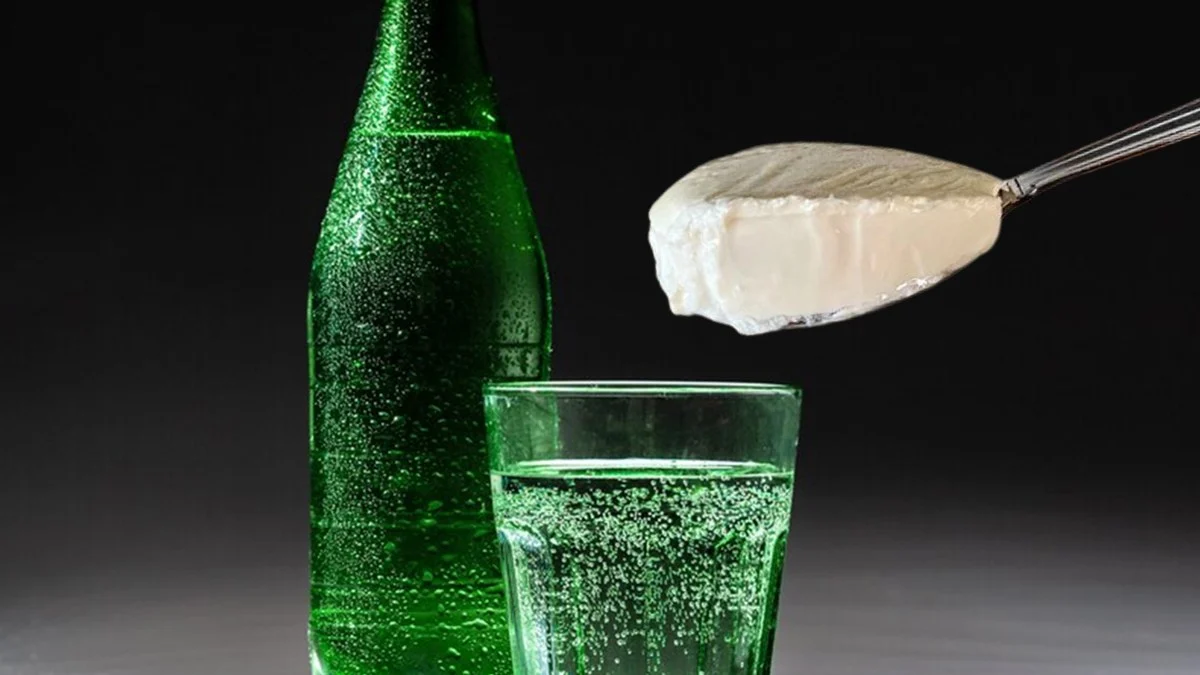 Maden suyuna 4 kaşık ekleyin, 1 ayda 4 beden incelin