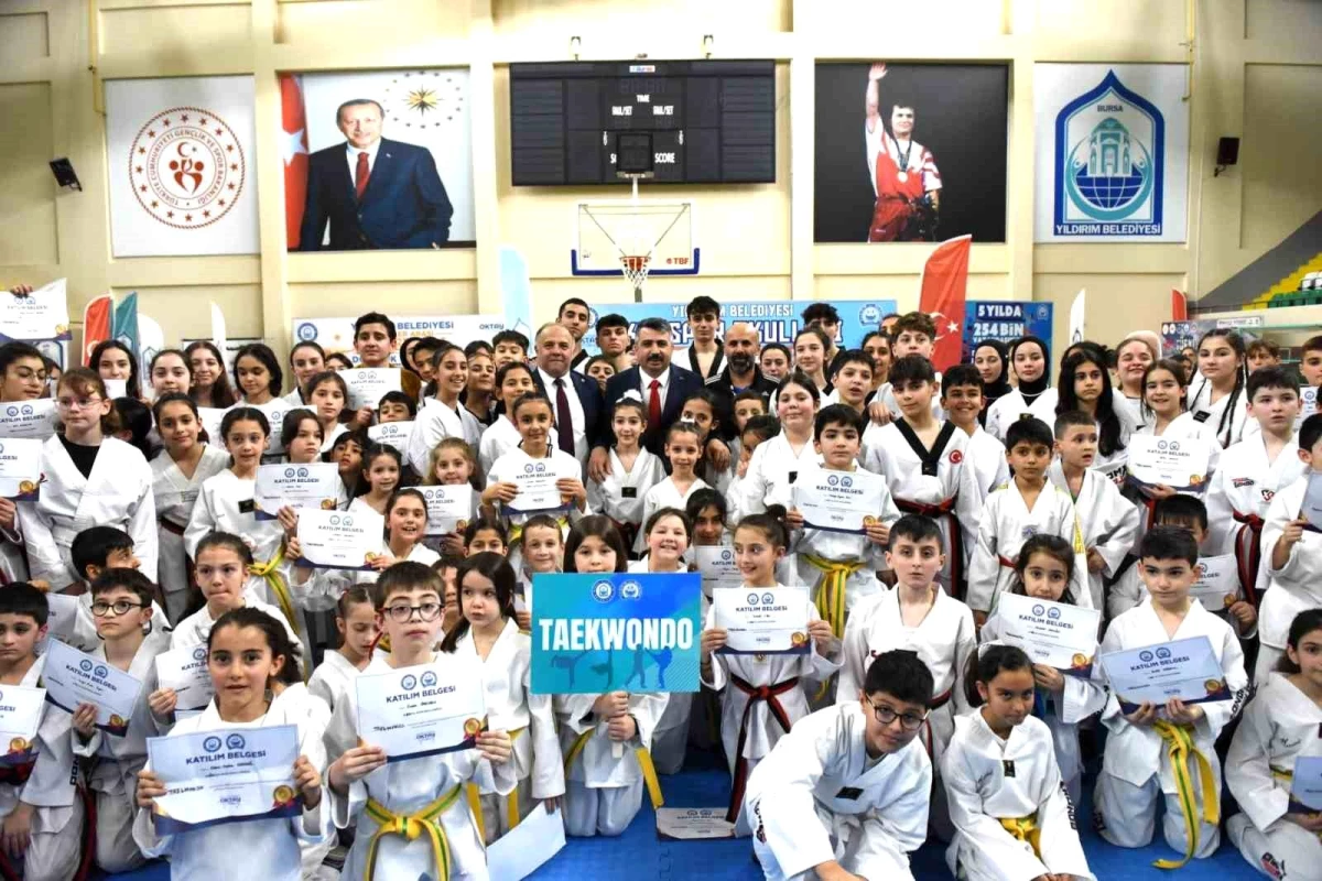 Yıldırım Belediyesi Kış Spor Okulları Sertifika Töreni