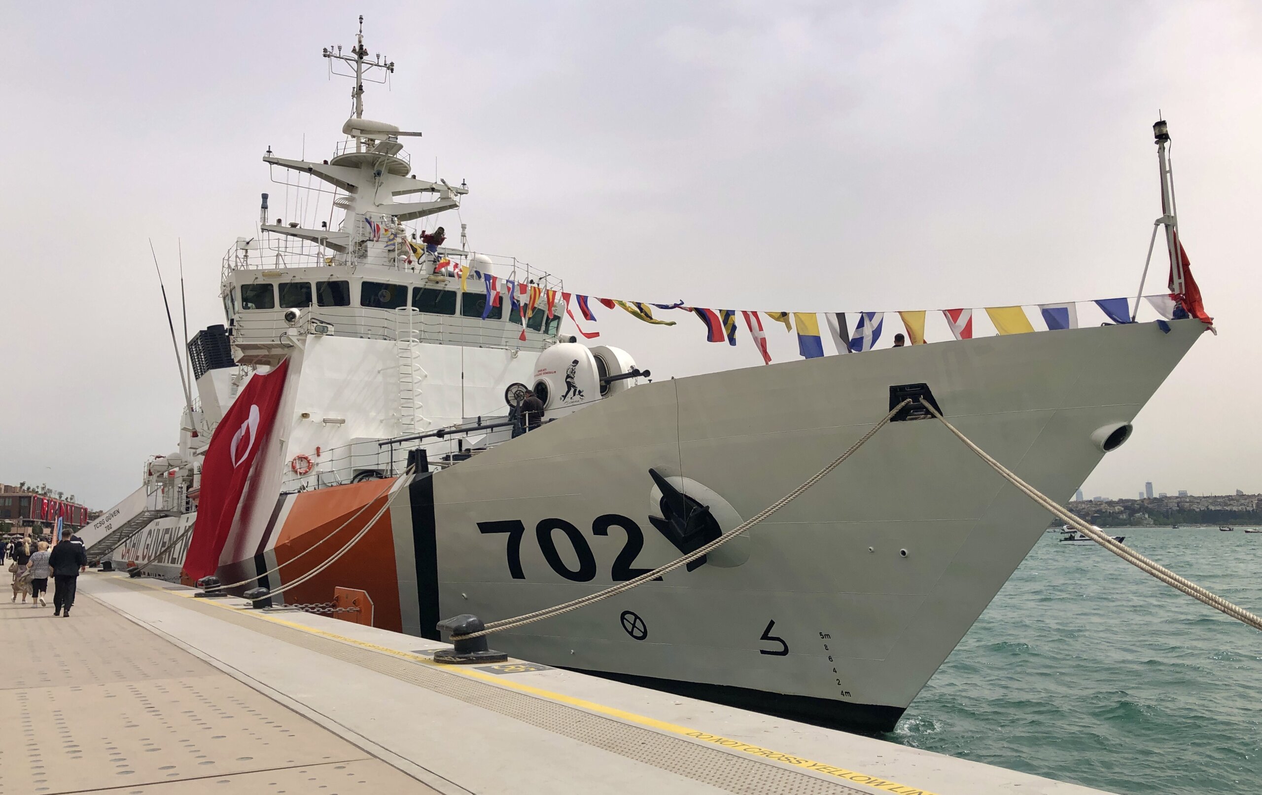 TCSG-GÜVEN Gemisi 23 Nisan Ulusal Egemenlik Ve Çocuk Bayramı İçin Ziyarete Açıldı