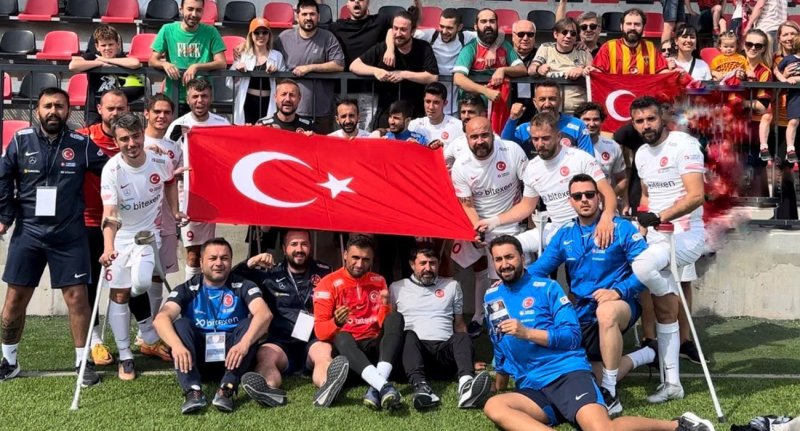 Engelli futbolunda büyük gelişim
