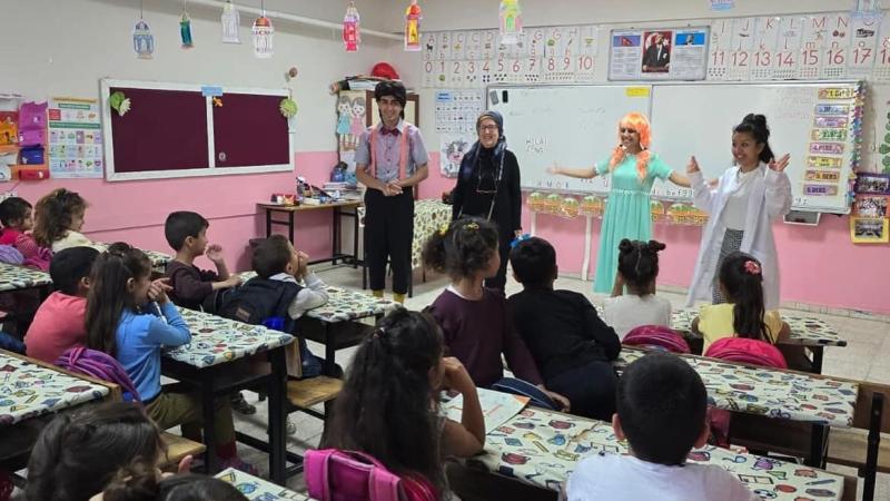 Batman’da öğrencilere eğlenceli diş sağlığı eğitimi
