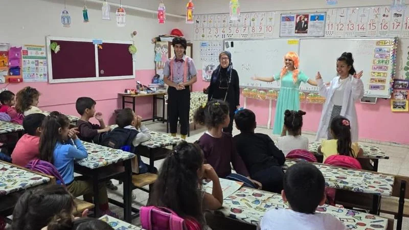 Batman’da öğrencilere eğlenceli diş sağlığı eğitimi