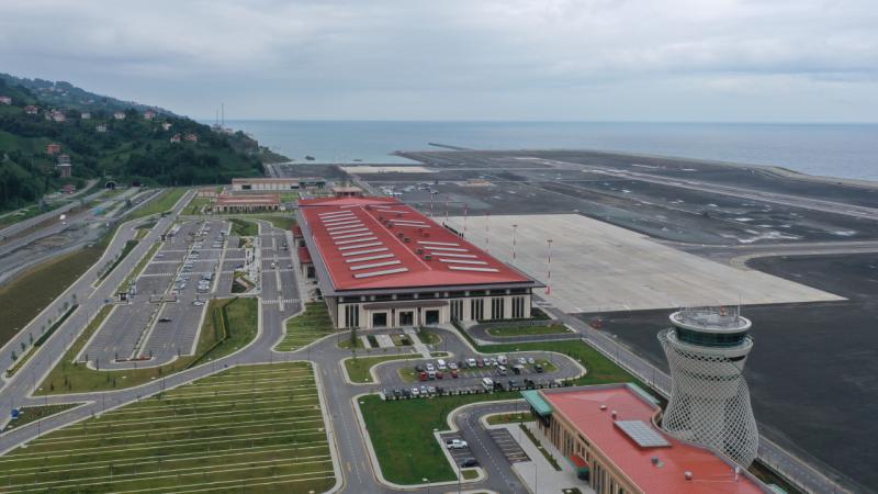 Rize-Artvin Havalimanı’nı mart ayında yaklaşık 72 bin yolcu kullandı