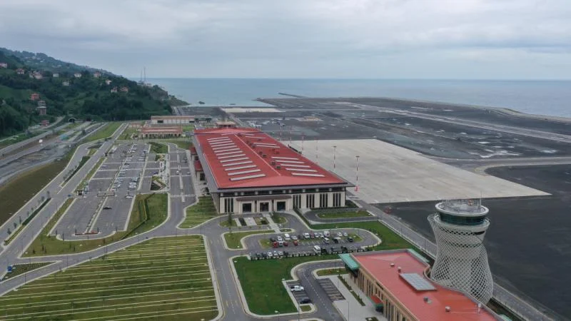 Rize-Artvin Havalimanı’nı mart ayında yaklaşık 72 bin yolcu kullandı