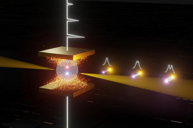 Araştırma ekibi, oda sıcaklığında hibritleşmiş hafif madde parçacıkları olan polaritonlar üzerinde elektriksel kontrol uyguluyor