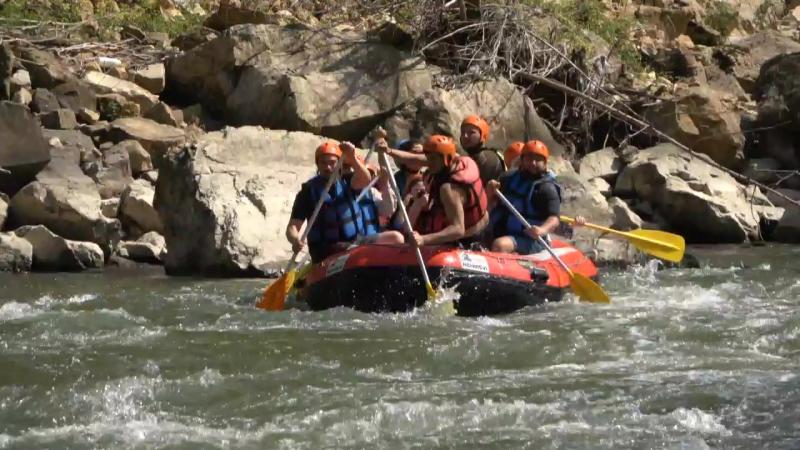 Rafting sezonu, yerli ve yabancı 5 bin kişi ile başladı