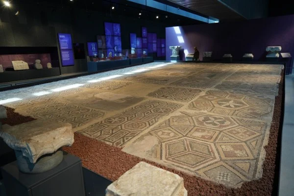 Samsun Müzesi’nde ‘Amisos Mozaiği’ yoğun ilgi çekiyor