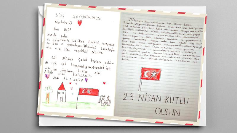 Çocuklardan Milli İstihbarat Teşkilatı’na mektuplar