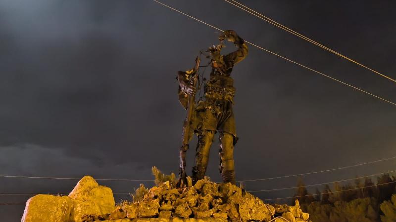 Denizli’de Milli Mücadele kahramanının heykeli kundaklandı