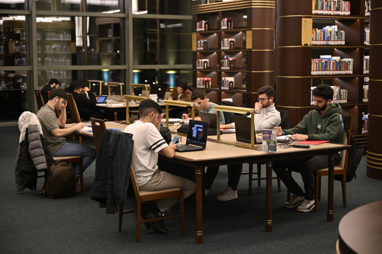 Cumhurbaşkanlığı Millet Kütüphanesi, sahurda da yoğun ilgi görüyor