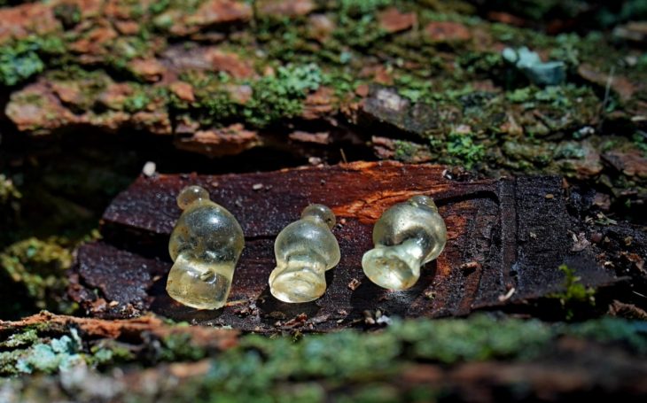 Ukrayna’nın Poltava bölgesinde bulunan eşsiz İskit cam kolyeler