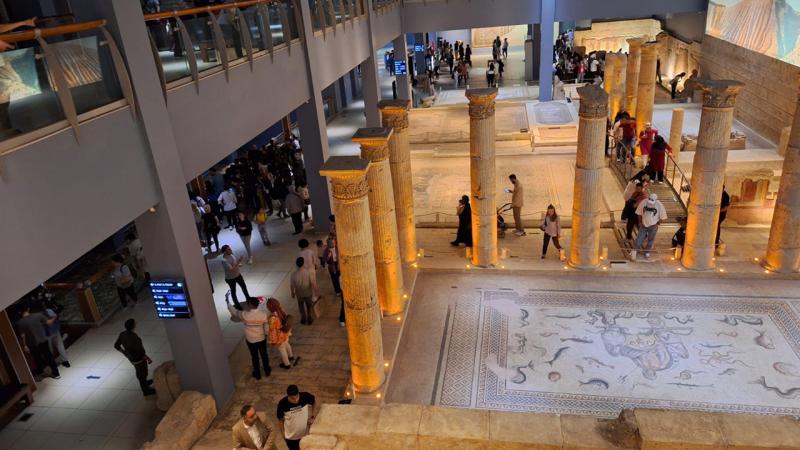 Zeugma Mozaik Müzesi ziyaretçi rekoru kırdı