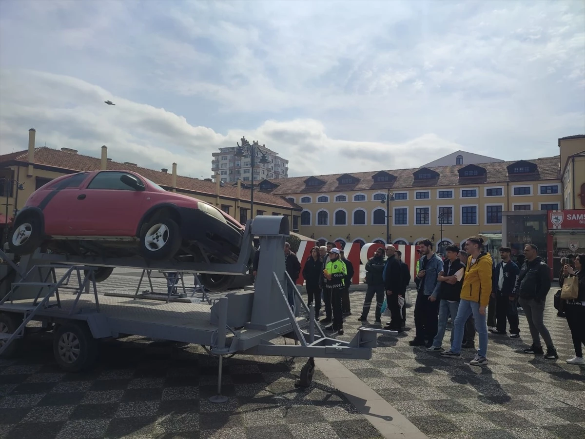 Samsun’da Emniyet Kemeri Kullanımı Bilinçlendirme Faaliyetleri Gerçekleştirildi