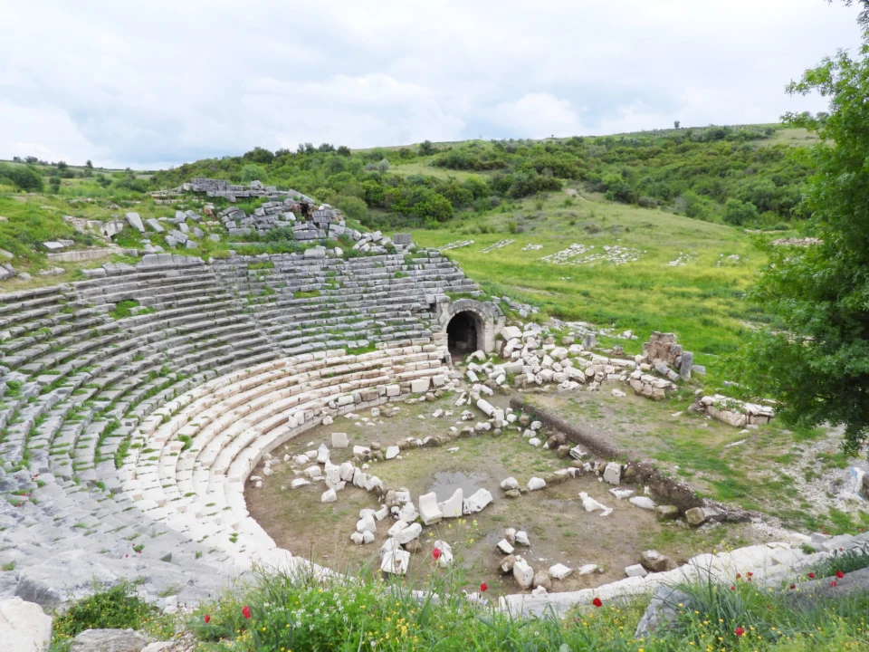 Kastabala Hieropolis Antik Kenti Tiyatrosu(Özel Haber)