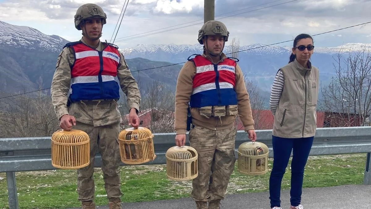 Doğa Koruma Milli Parklar Bitlis Şubesi İl Müdürlüğü, kaçak keklik avlayanlara ceza verdi