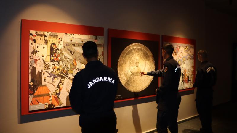 Kırşehir’de jandarma personeli müzeleri ziyaret etti