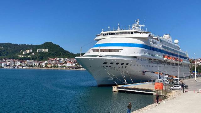 Amasra mayısta 4 bin 302 kruvaziyer yolcusu ağırladı