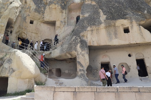 Göreme Açık Hava Müzesi’ne turistler akın etti