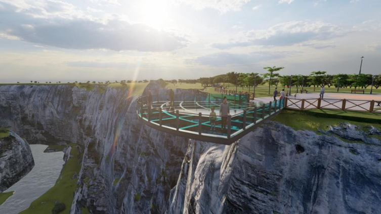 Cehennem Deresi Vadisi’nde yapılacak seyir terası için ilk adım atıldı