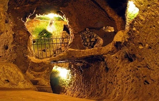 Kırşehir’deki Mucur Yeraltı Şehri geçici olarak kapatıldı
