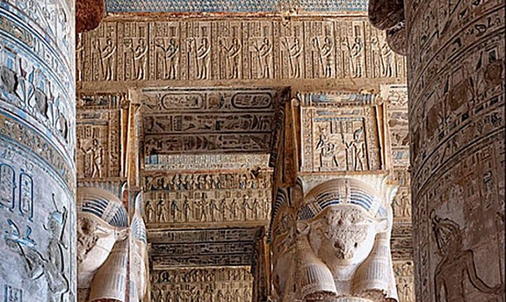 Dendera Tapınağının İkinci Restorasyon Aşaması Tamamlandı
