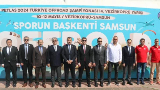 Samsun Vezirköprü’de offroad heyecanı başlıyor