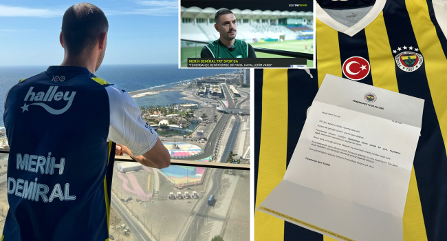 Fenerbahçe’den Merih Demiral’a forma jesti