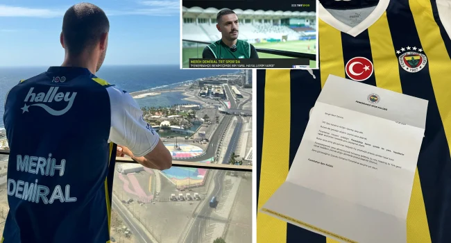 Fenerbahçe’den Merih Demiral’a forma jesti