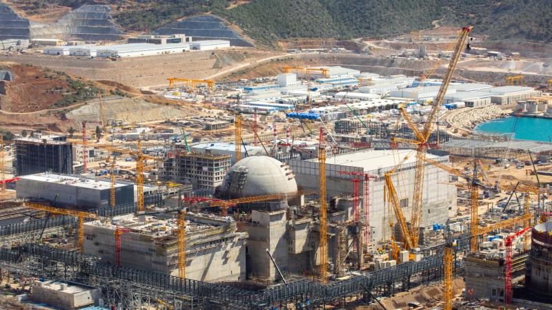 Akkuyu’da 1’inci üniteye nakliye kilidi montajı yapıldı