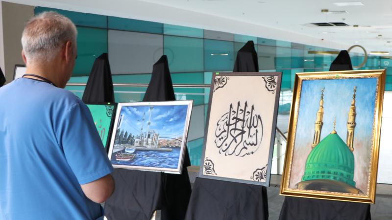 Erzurum’da psikiyatri hastalarının el sanatları sergilendi