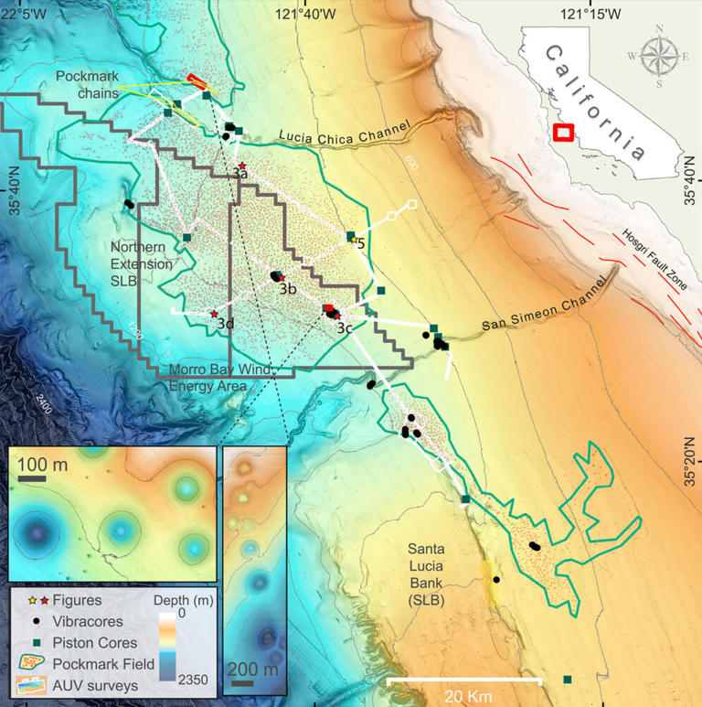 Okyanus tabanındaki binlerce büyük deliğin kökeni hakkındaki gizem derinleşiyor