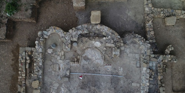 Türkiye’nin kuzeybatısındaki baraj alanı kurtarma kazılarında ortaya çıkarılan Roma dönemi yapıları