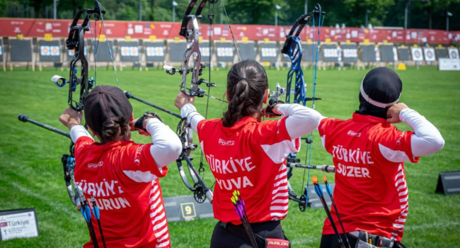 Milli okçular Avrupa Şampiyonu oldu