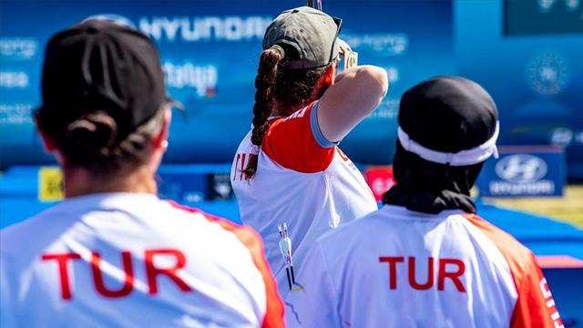 Makaralı Yay Kadın Milli Takımı’ndan altın madalya