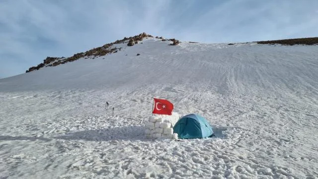 Hasan Dağı Kırşehirli dağcıların gözdesi oldu