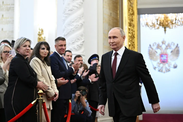 Putin yemin ederek beşinci kez Rusya Devlet Başkanı oldu