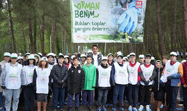 Samsun’da ‘Orman Benim’ Kampanyasıyla Orman Yangınlarına Dikkat Çekildi