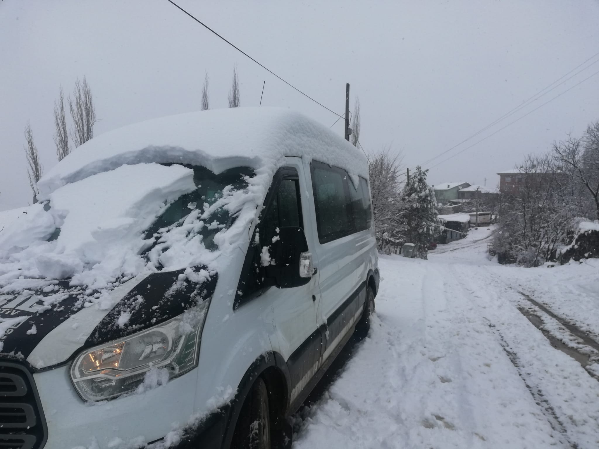 Mayıs ortasında kıştan kalma görüntüler