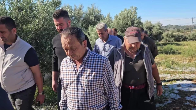Manavgat’ta Dolu ve Fırtına Tarım Ürünlerine Zarar Verdi